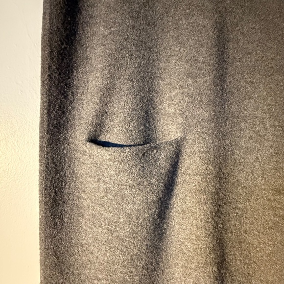 COS Boiled Wool Midi Dress in Gray Melange, Size S - Picture 5 of 7